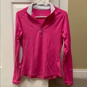 Nike Dri-Fit Pink Long Sleeve